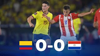 Eliminatorias  Colombia 00 Paraguay  Fecha 14 [upl. by Vudimir]