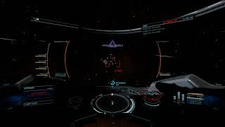 Elite Dangerous  AX  Gauss Mandalay vs Dusa [upl. by Neelat]