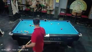 DovLins Pool 8Ball Sunday Tournament September 01st 2024 Finals Pinak vs Shashank [upl. by Lumpkin]