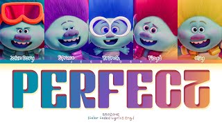 BroZone  Perfect Color Coded Lyrics Eng From Trolls Band Together [upl. by Manuela517]