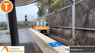 Sydney Trains B39 Waratah B set train ride from EastwoodWest Ryde [upl. by Oiznun]