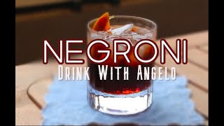 NEGRONI ricetta originale cocktail tutorialDrink With Angelo [upl. by Marcella]