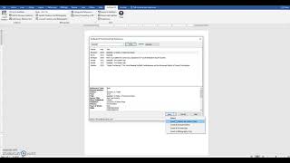 Exporting EndNote 20 Citations into Microsoft Word [upl. by Einram179]