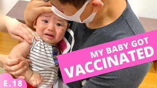 Baby Gets Vaccinated in Japan Ep18 [upl. by Nyrek318]