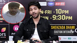 Shehzada Dhami Eviction Interview Reaction on Fight With Vivian Dsena [upl. by Hammad937]