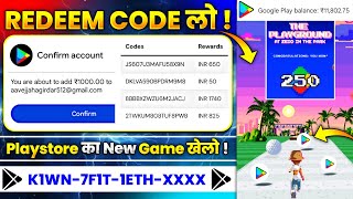 Free Redeem Code  How To Get Free Google Play Points Redeem Code  Zedd in The Park Play Points [upl. by Ahcrop931]