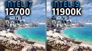 Intel i7 12700 vs i9 11900K Benchmarks – 15 Tests 🔥 [upl. by Nolyarg969]