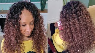 TRENDY TRESSES RIVER CURLS CROCHET HAIR  This Hair Will Turn Heads [upl. by Nylodnew292]