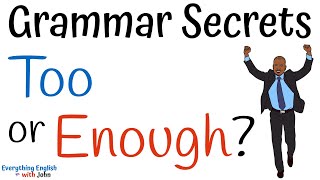 How to Use Enough in English  Grammar Quiz [upl. by Aredna906]