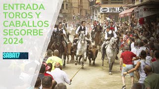 2 ENTRADA TOROS Y CABALLOS SEGORBE 2024 [upl. by Anel]