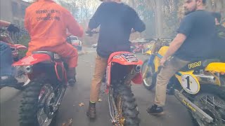 500 THUNDER WHICH IS BEST SUZUKI VS CR500 VS YANKEE VS HUSQY VS HONDA CR480 [upl. by Sansen]