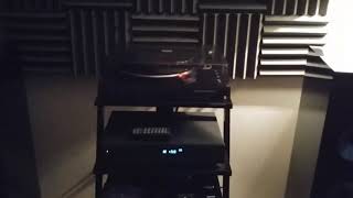 Listening to some Vinyl on my Marantz Turntable Bryston 4B Amplifier [upl. by Judye]