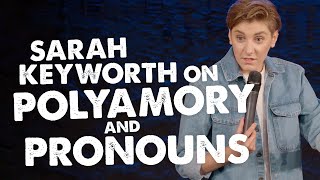 Sarah Keyworth on polyamory and pronouns [upl. by Tnilc]