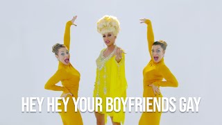 Sherry Vine  Hey Hey Your Boyfriends Gay Official Music Video [upl. by Ycnaf982]