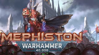 Mephiston Lord of Death Của Blood Angels Chapter  Warhammer 40K [upl. by Perkoff]