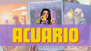 ACUARIO ♒️ TU VIDA CAMBIA DE LA NOCHE A LA MAÑANA🍀DEJAS ATRÁS UNA CARGA PESADA Y ALGO MÁS [upl. by Dominique]