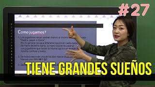 Aprender coreano con Carolina Kim 27 Tiene grandes sueños Clase de coreano [upl. by Hunsinger672]