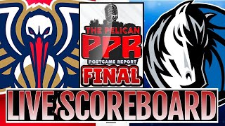 Pelicans vs Mavericks LIVE Scoreboard [upl. by Ayirp]