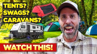 Ultimate Off Road Camping Set Up  Tent vs Swag vs RoofTop Tent vs Camper [upl. by Schou]