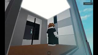 Skyscraper KONE Elevator Ride Roblox Gaming [upl. by Nanji315]