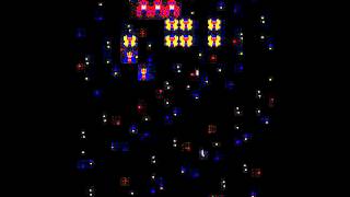 Fantastic Galaga conversion on Galaxian hardware MAME shortplay [upl. by Herc]