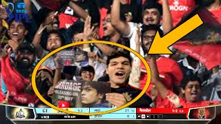 ADVERTISING MY FILM AT THE IPL  RCB VS GT  IPL 2022 [upl. by Jonie975]