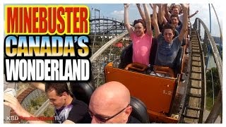 Minebuster with 12 KBDProductionsTV Fans at Canadas Wonderland 2013 [upl. by Taub]