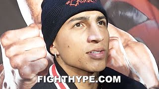 MARIO BARRIOS REACTS TO KEITH THURMAN quotSMALLERquot SIZE CHECKS GLOVE REQUEST amp SENDS quotBANGquot WARNING [upl. by Ahseikram71]