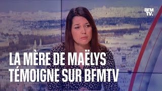 Linterview de la mère de Maëlys sur BFMTV avant louverture du procès de Nordahl Lelandais [upl. by Dettmer]