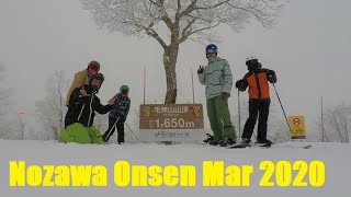 Nozawa Onsen Mar 2020 [upl. by Scornik]