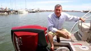 Evinrude ETEC G2 250 HO Engine Test 2014 By BoatTestcom [upl. by Nwahsyt650]