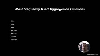 216 Write aggregate functions [upl. by Yvel656]