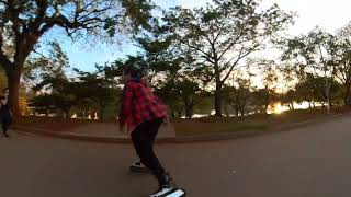 Domingo parque Ibirapuera 🌄 wizardskating patinsstreet rollerskating america [upl. by Penthea]