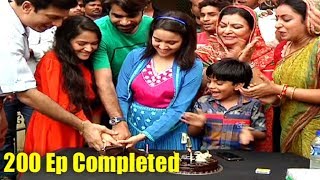 Yeh Un Dinon Ki Baat Hai 200 Episodes Celebration With Ashi Singh amp Team [upl. by Sidnee]