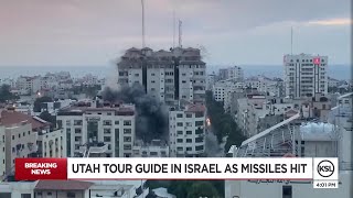 Israel tour guide from Utah describes surprise attack from Gaza [upl. by Eleahcim133]