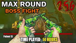 BLACK OPS 6 ZOMBIES ROUND 256 SOLO BOSS FIGHT TERMINUS WORLDS FIRST [upl. by Oaks64]