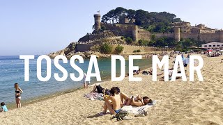 Tossa De Mar 🇪🇸 Beach Spain 2023 [upl. by Aelem]