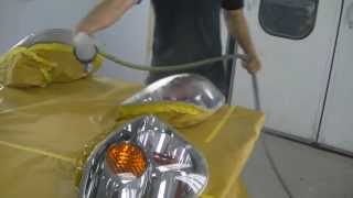 Restore Headlights with Clearcoat Works Amazing [upl. by Lambert]