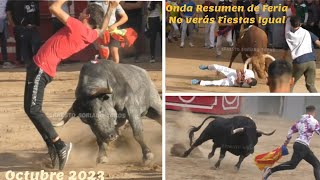 Recordando las Fiestas de La Feria de Onda  Imágenes que no puedes perderte 📸✅🐂 [upl. by Fredrick]