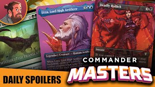 Commander Masters MTG Spoiler Tier List Commander 2020 Free Spells AT RARE Day 2 [upl. by Raddi601]