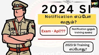 TNUSRB Si notification 2024 Vipofficers [upl. by Akemahc]