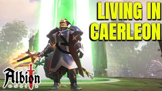 LIVING Out of CAERLEON in ALBION ONLINE [upl. by Barnebas]