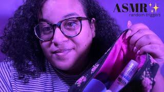 ASMR  Random Triggers  NO TALKING  rummaging tapping scratching and more [upl. by Ribaudo480]