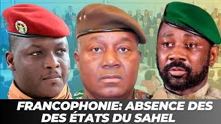 Francophonie Absence des États du Sahel Exclusion ou boycott [upl. by Kylynn419]