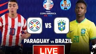 🔴 LIVEParaguay vs BrazilCopa America 2024 LiveWatch Copa America 2024Live Streaming [upl. by Hulburt]