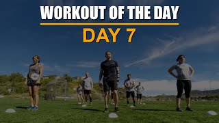 SSGT Nichols 4F Workout of the Day 7 [upl. by Eirrok]