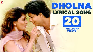 Dholna  Lyrical Song  Dil To Pagal Hai  Shah Rukh Khan Madhuri Dixit  Lata Udit  Anand Bakshi [upl. by Ymeraj]