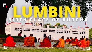 Lumbini Nepal  Birth Place of Siddhartha Gautam Buddha [upl. by Ermina572]