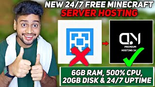 New 247 Free Minecraft Server Hosting  247 Free Minecraft Hosting  Demon Nodes [upl. by Ecallaw]