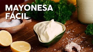 Receta Mayonesa casera keto [upl. by Wehrle]